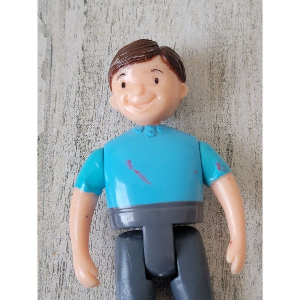 Happy smile dad doll poseable accessory figure‎ toy